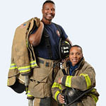 Captain Latia Posey & Firefighter Anare Holmes